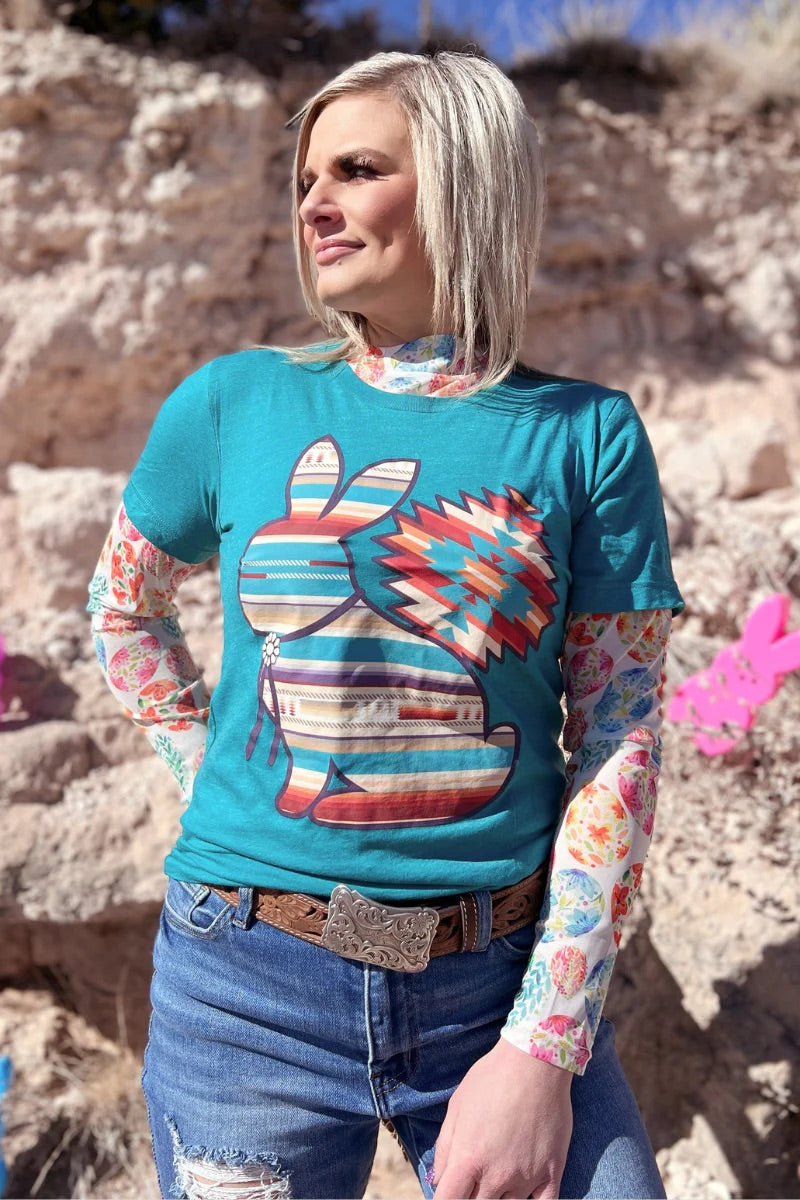 Sterling Kreek Walking On Egg Shells Mesh Top