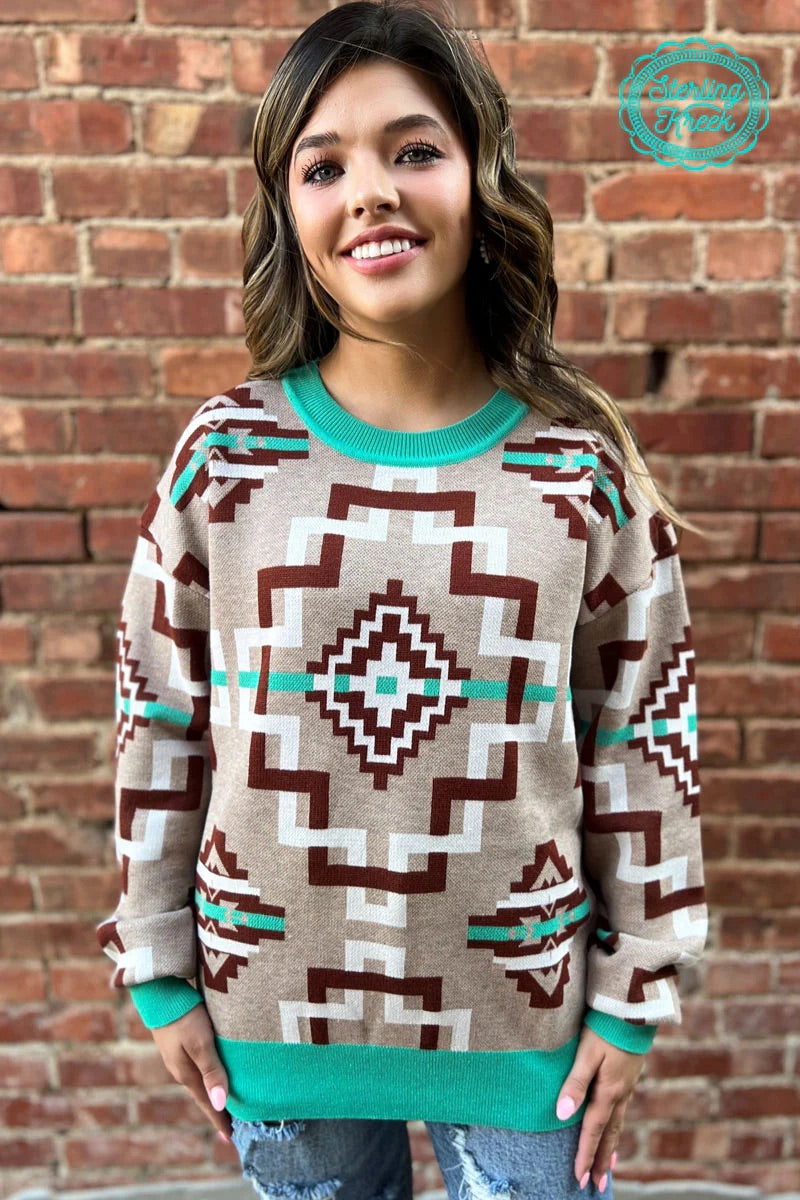 Sterling Kreek Follow Me Knit Sweater
