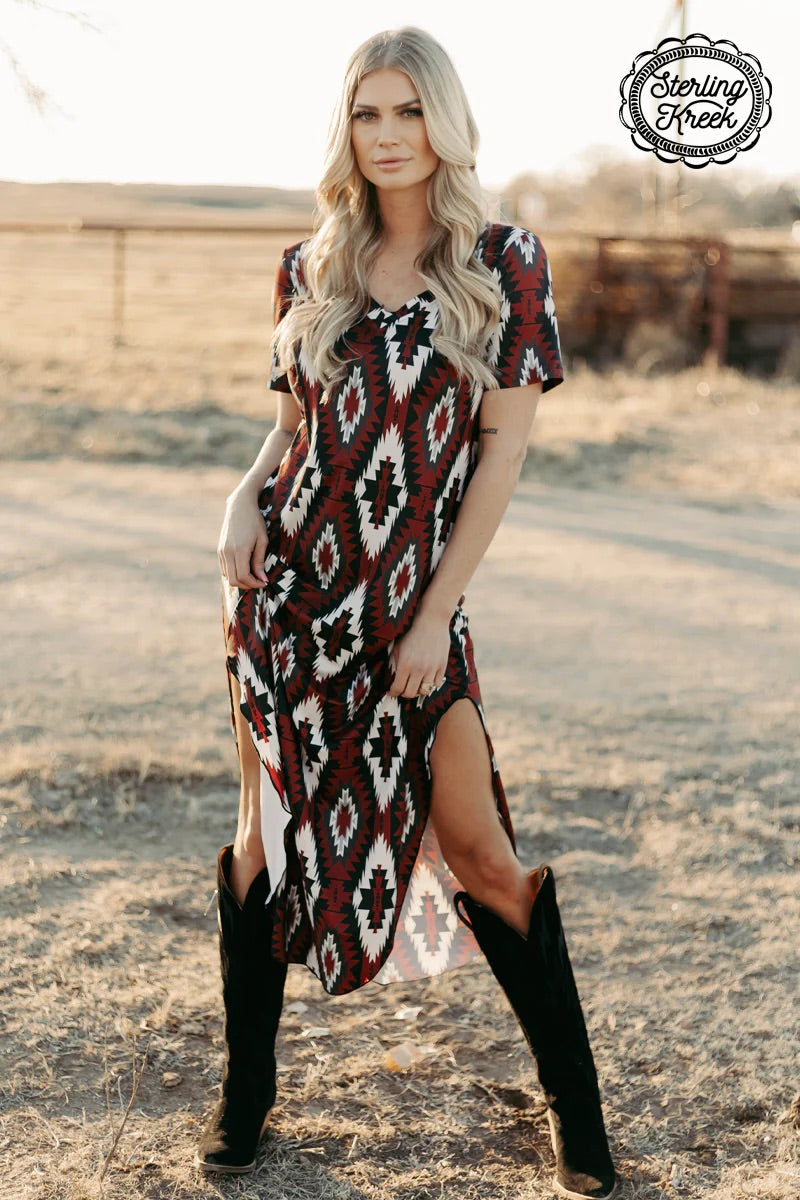 Sterling Kreek Western Rebel Maxi Dress