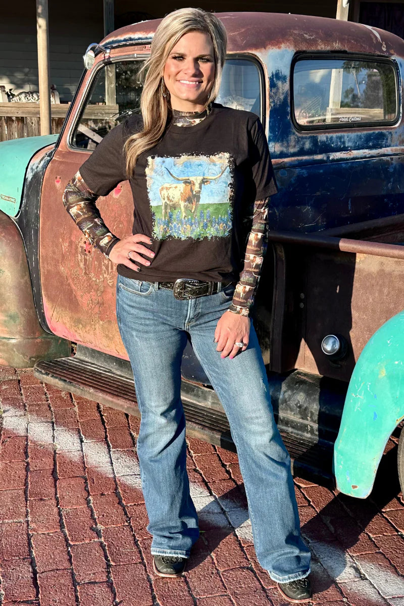 Sterling Kreek Somewhere in Texas Tee