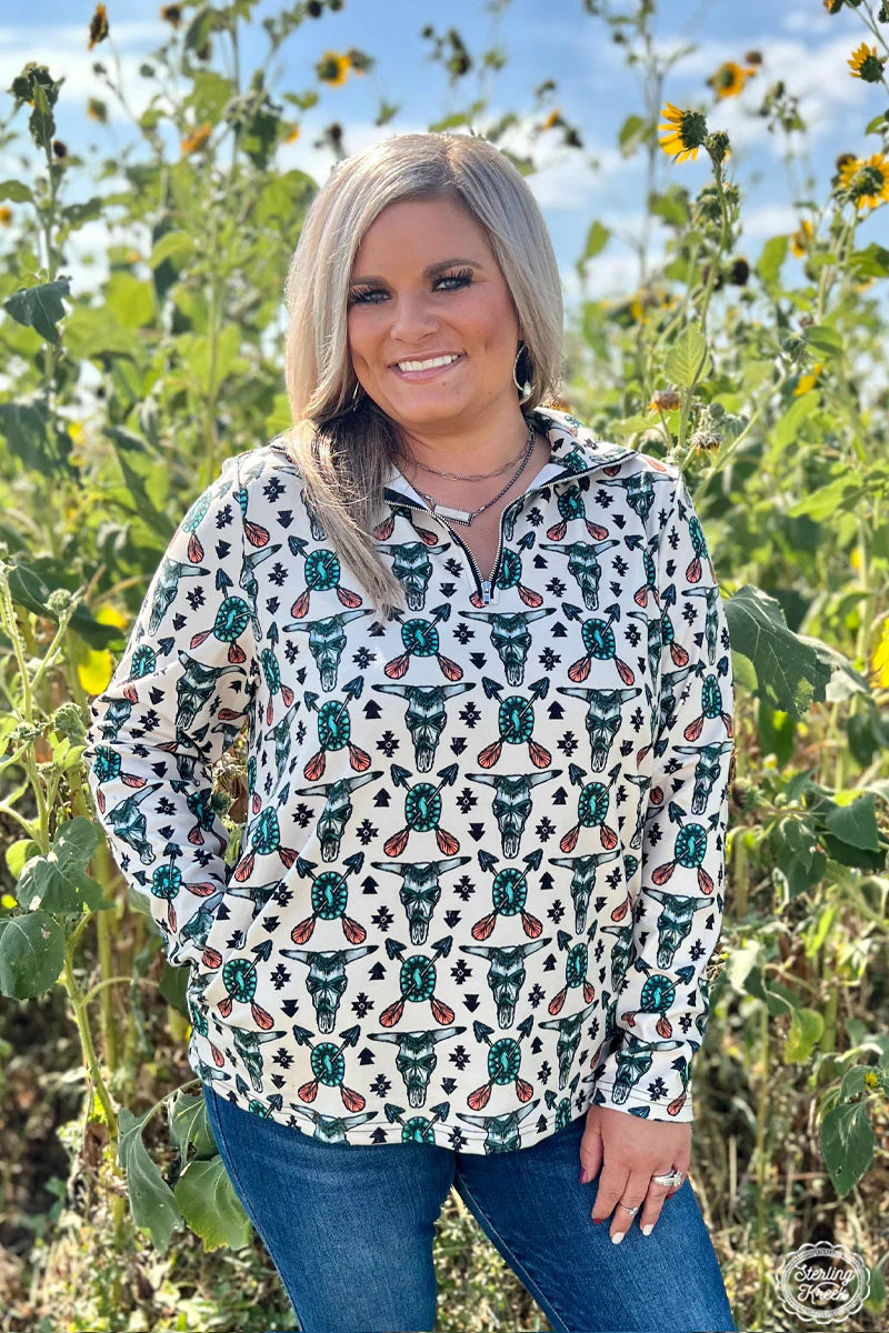 Sterling Kreek Eastern Tribal Pullover