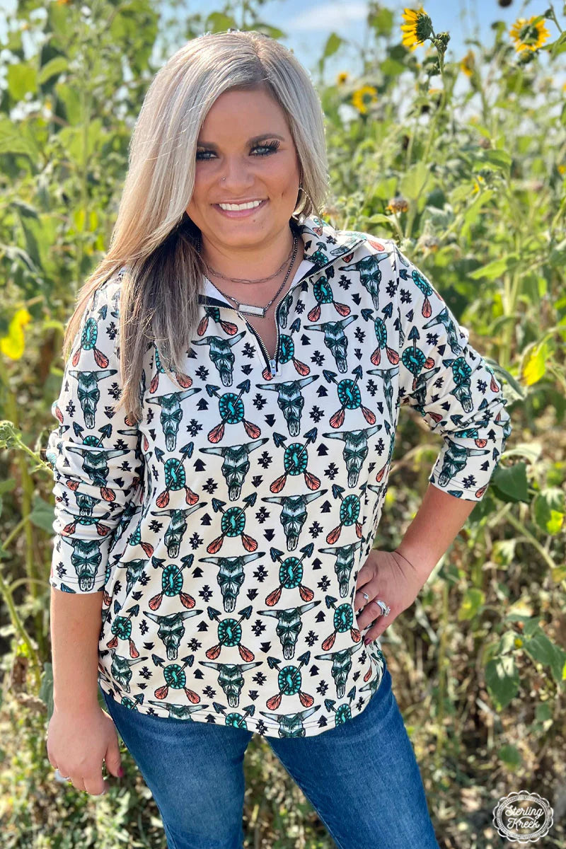 Sterling Kreek Eastern Tribal Pullover