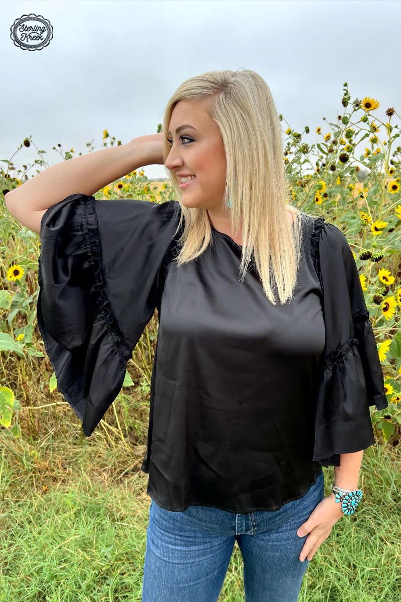 Sterling Kreek Into The Night Top Black