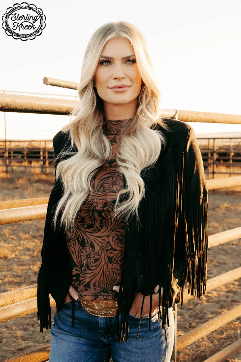 Sterling Kreek Country Road Leather Top