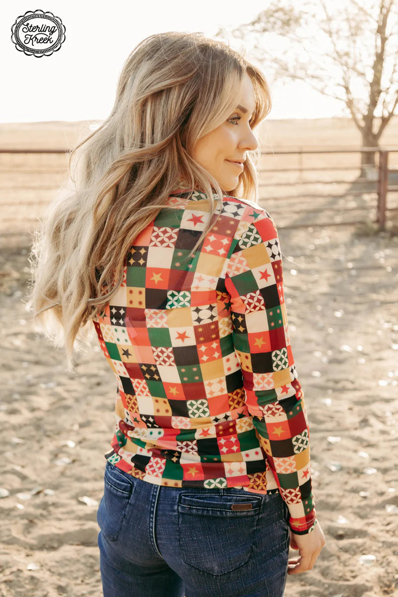 Sterling Kreek Stars of Judea Top