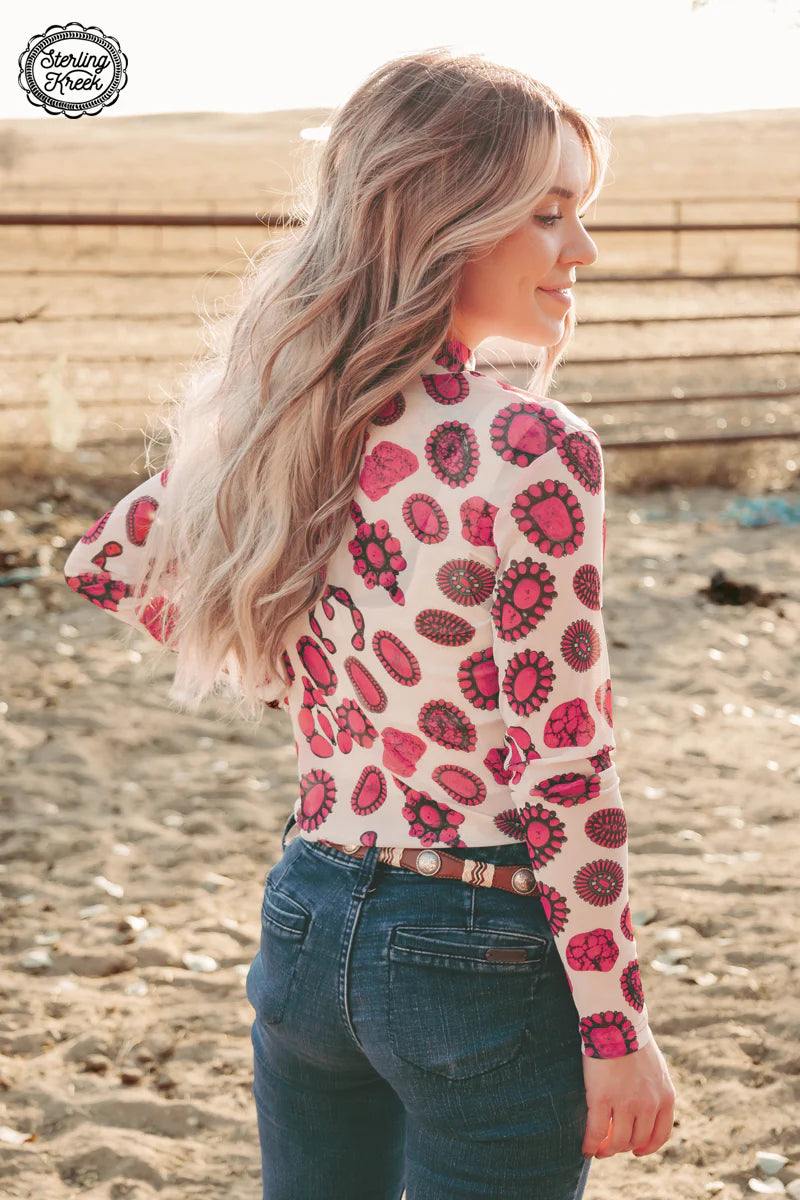 Sterling Kreek Be My Squash Blossom Top