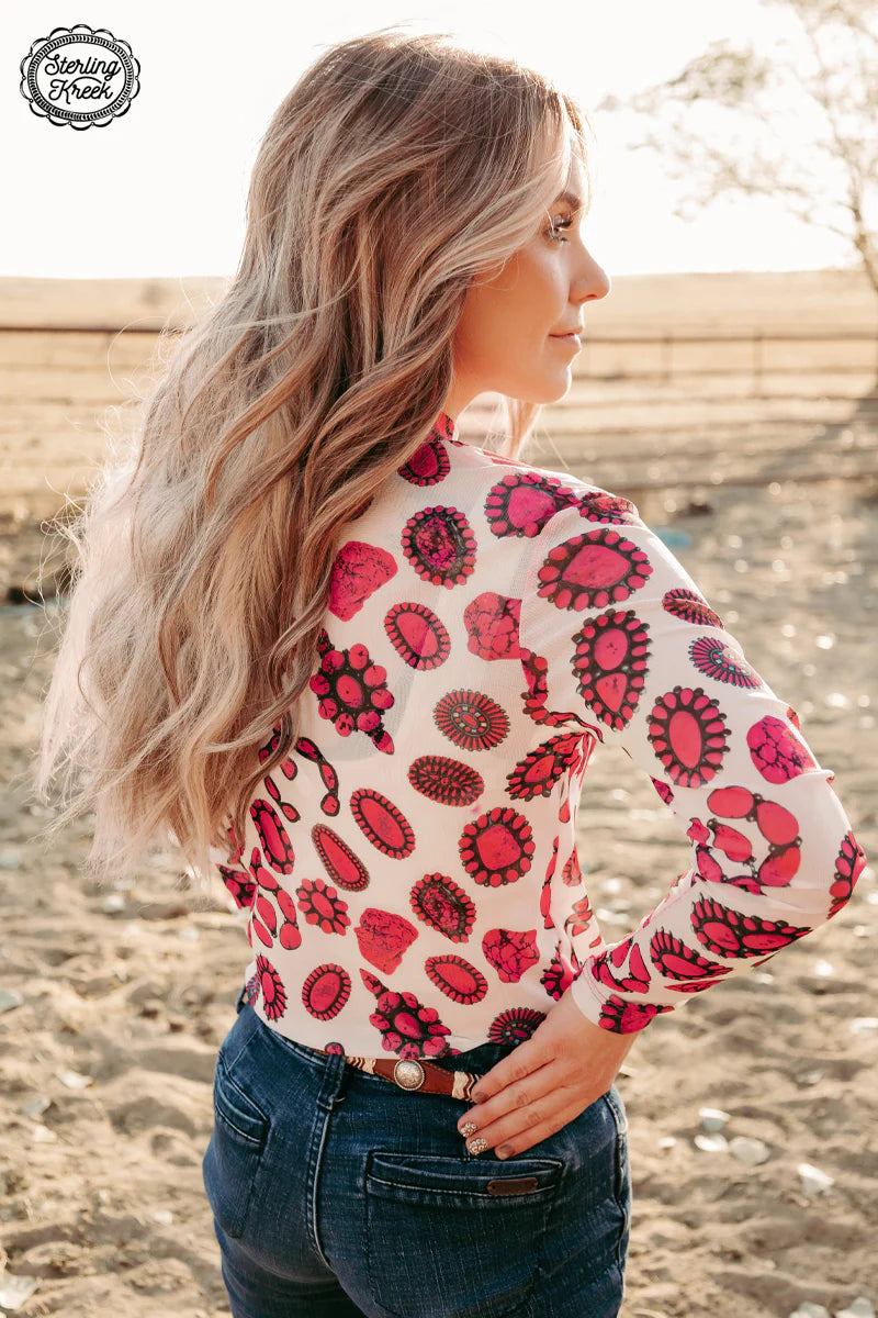 Sterling Kreek Be My Squash Blossom Top
