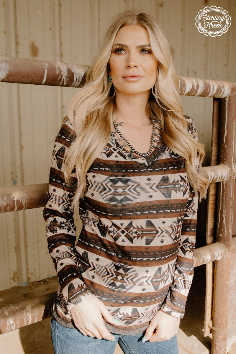 Sterling Kreek Bison In Bandera Top