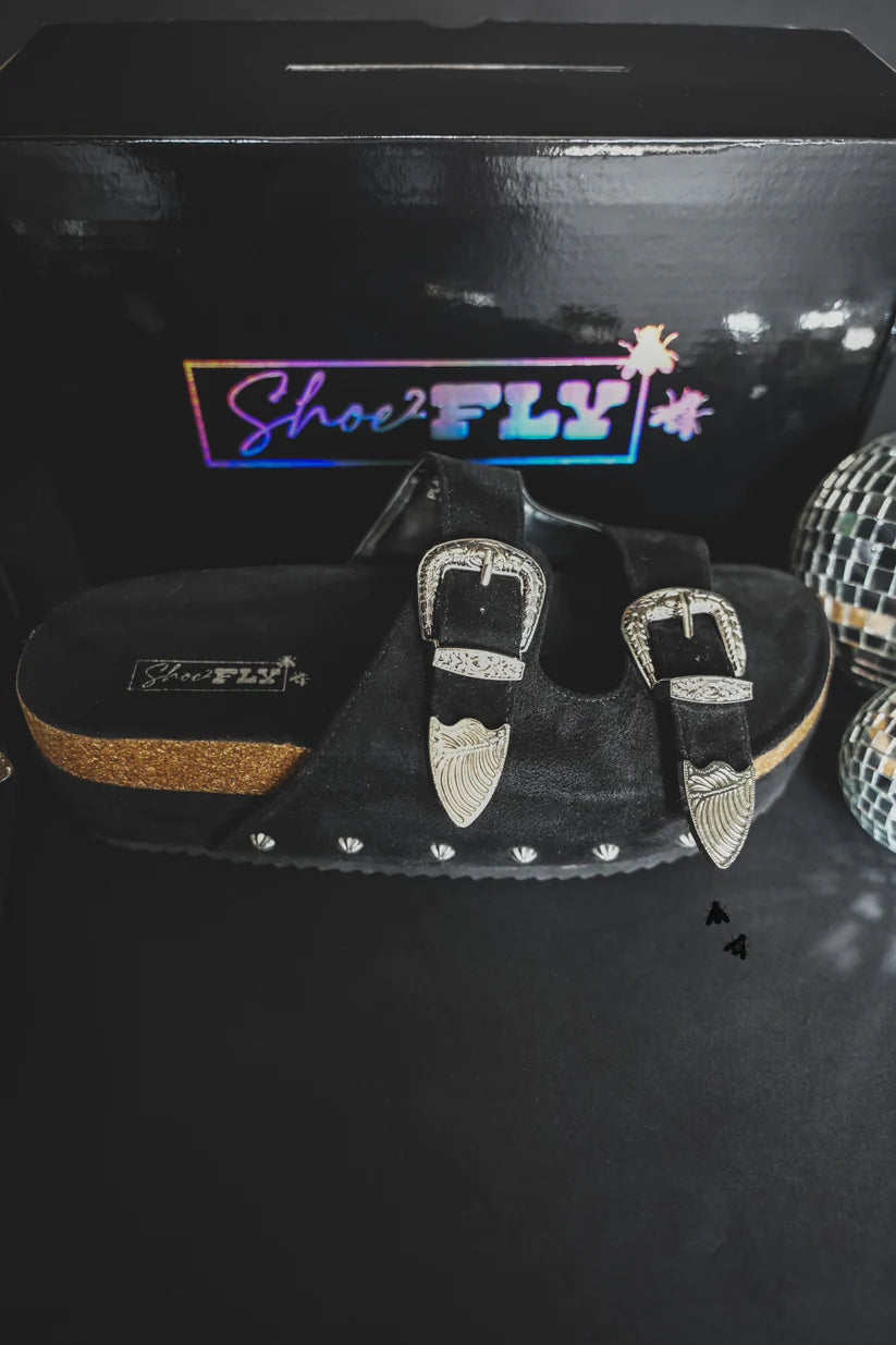 2 Fly Co. Platinum Buckles Sandals *Lux