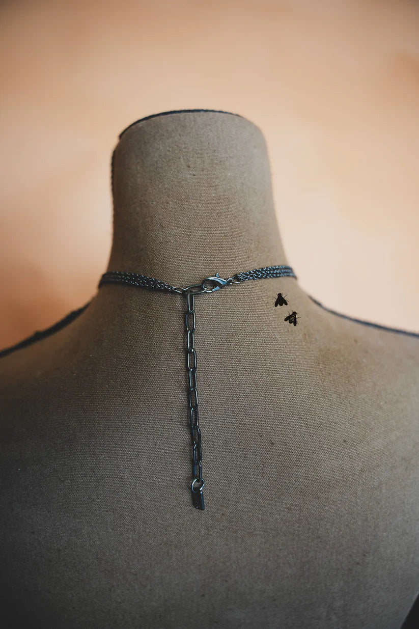 2 Fly Co. Blazin' Saddle Necklace