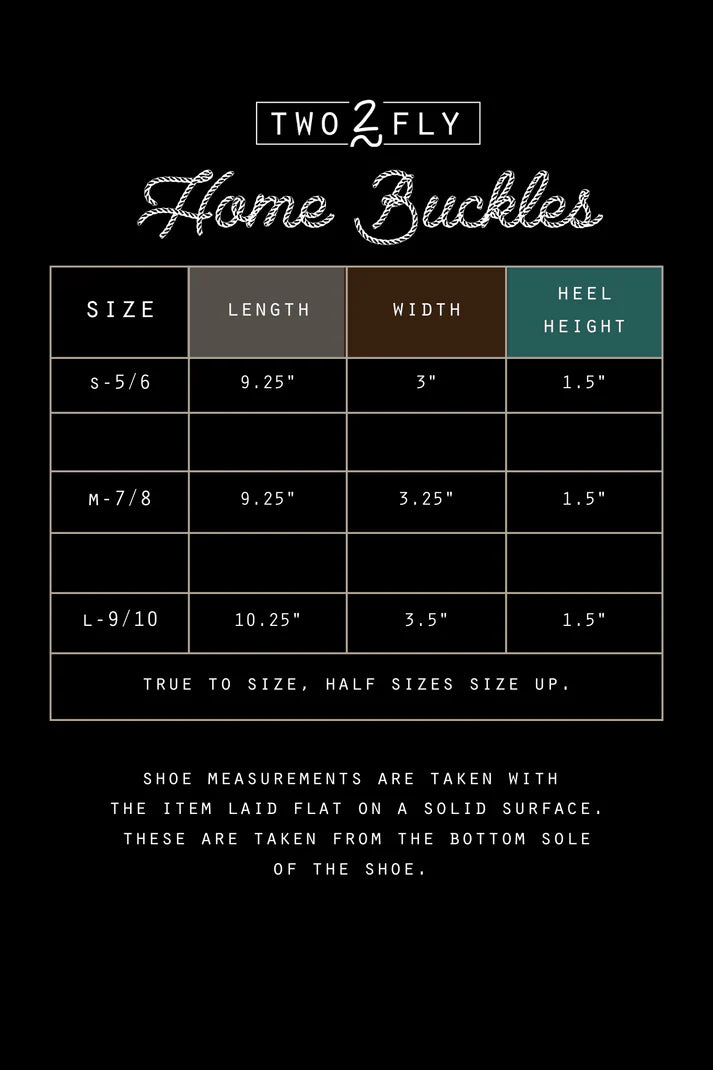 2 Fly Co. Home Buckles-Pop