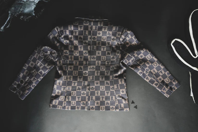 2 Fly Co. Keep 'Em Cowboy Sports Jacket *Check