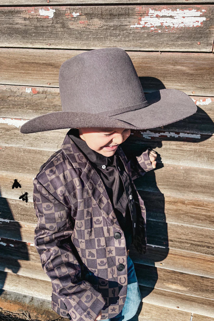 2 Fly Co. Keep 'Em Cowboy Sports Jacket *Check