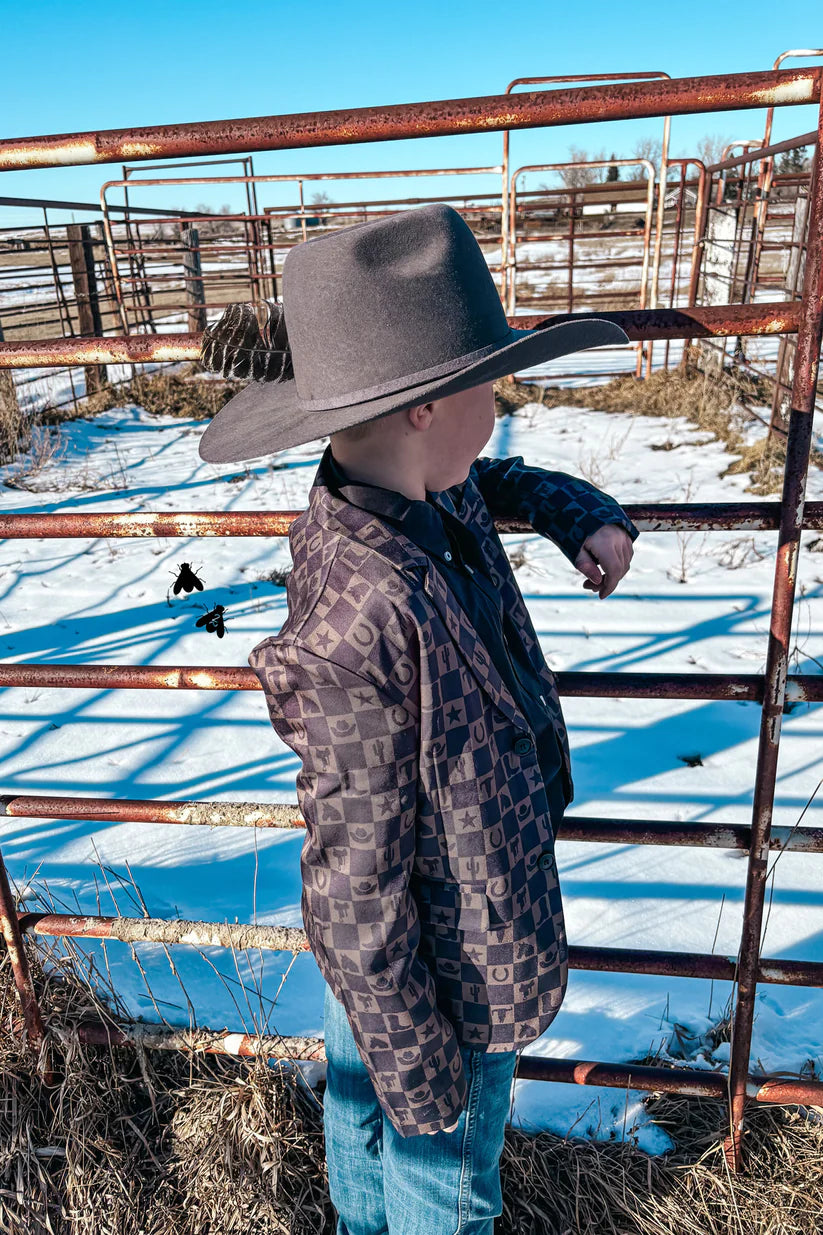 2 Fly Co. Keep 'Em Cowboy Sports Jacket *Check