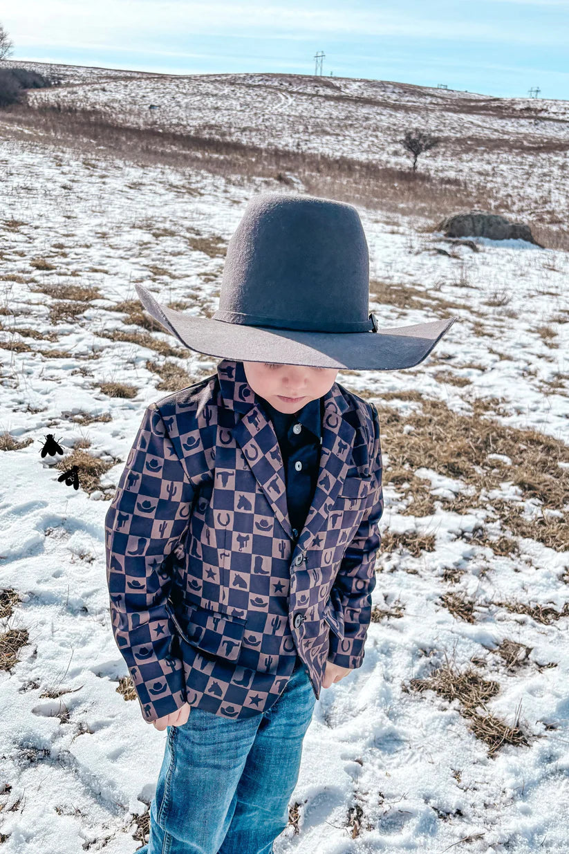 2 Fly Co. Keep 'Em Cowboy Sports Jacket *Check