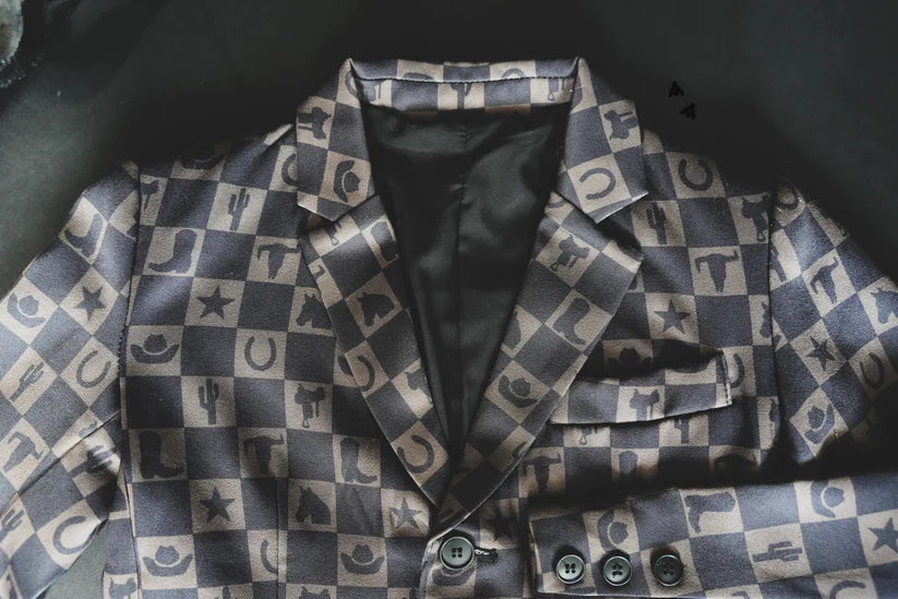 2 Fly Co. Keep 'Em Cowboy Sports Jacket *Check