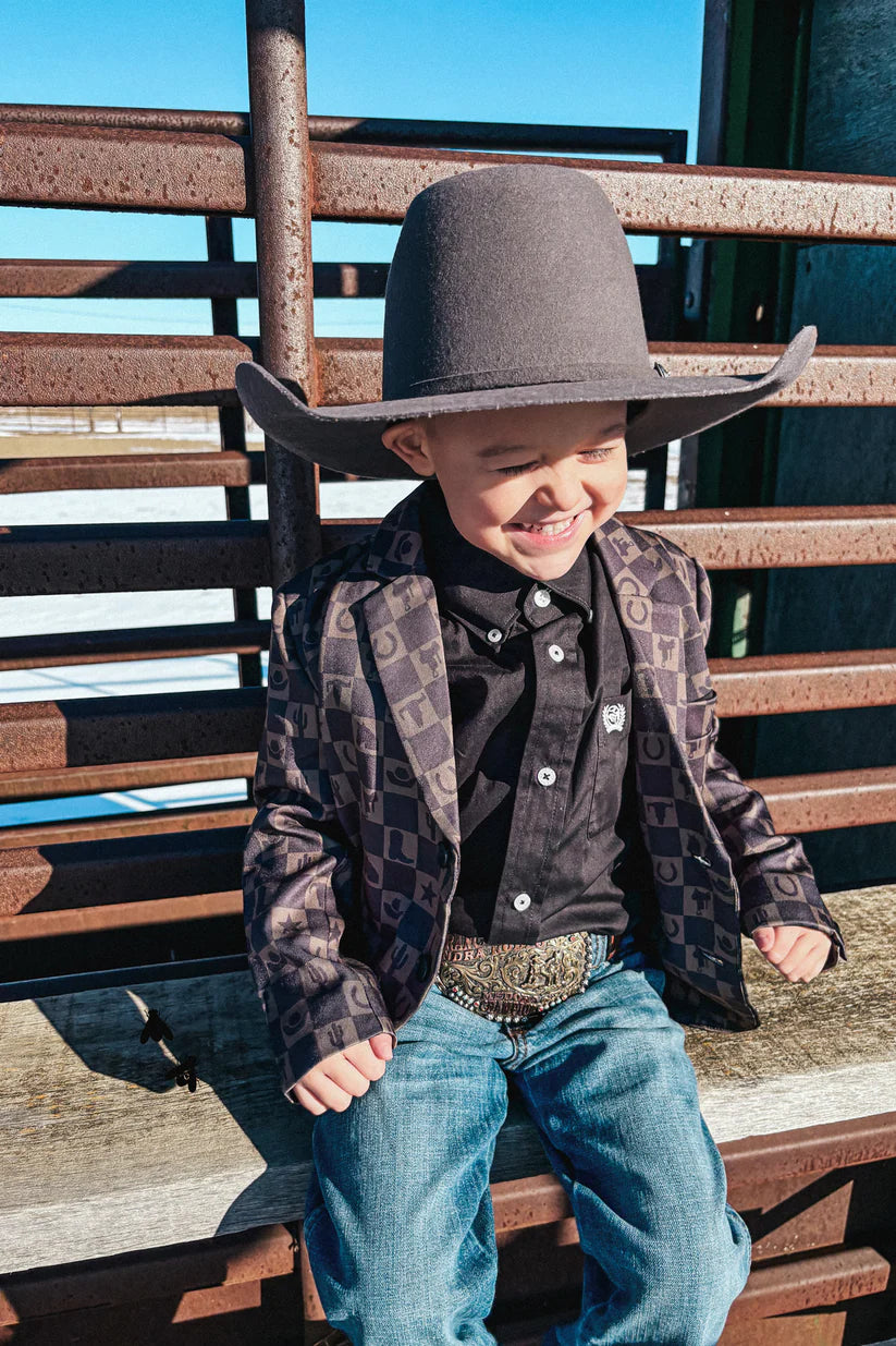 2 Fly Co. Keep 'Em Cowboy Sports Jacket *Check