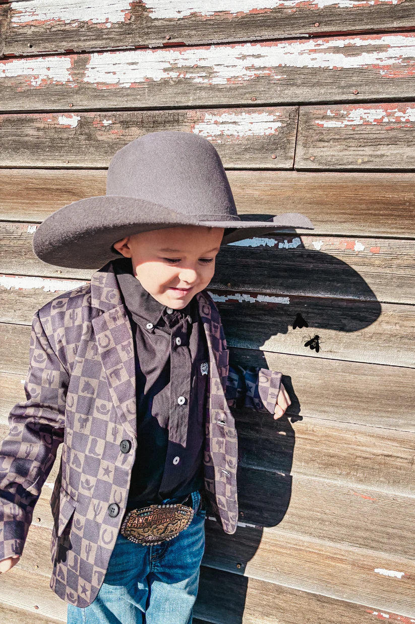 2 Fly Co. Keep 'Em Cowboy Sports Jacket *Check
