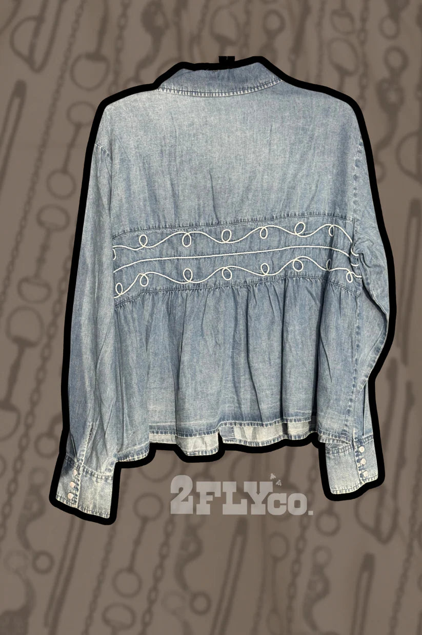 2 Fly Co. Loopty Lou L/S *Denim