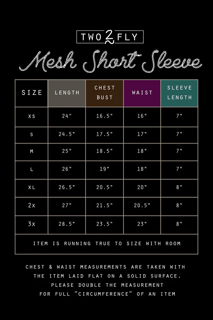 2 Fly Co. Buck Fifty Mesh Tee