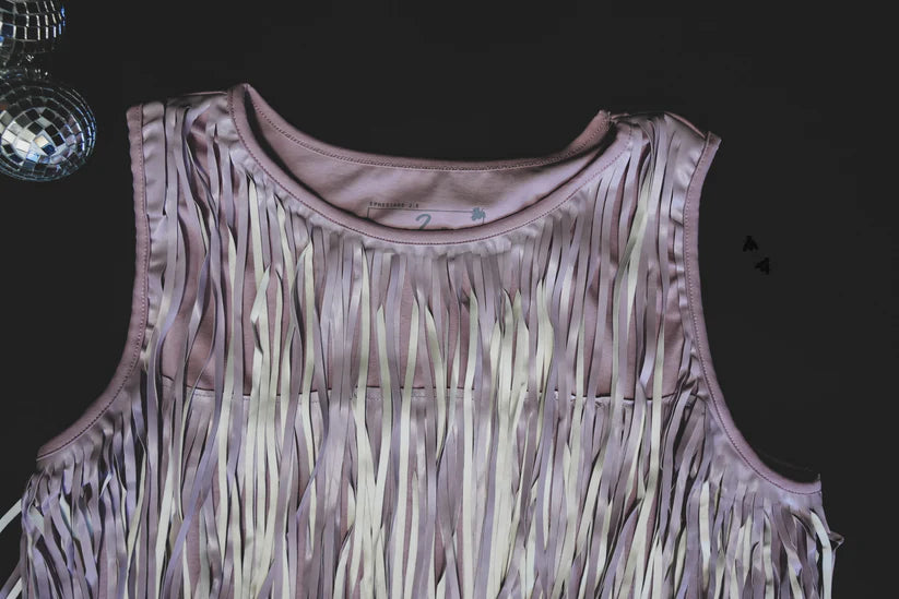 2 Fly Co. Girls Best Fringe-Lilac