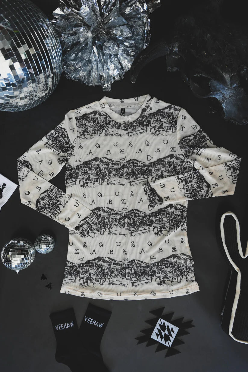 2 Fly Co. High Noon Long Sleeve Top