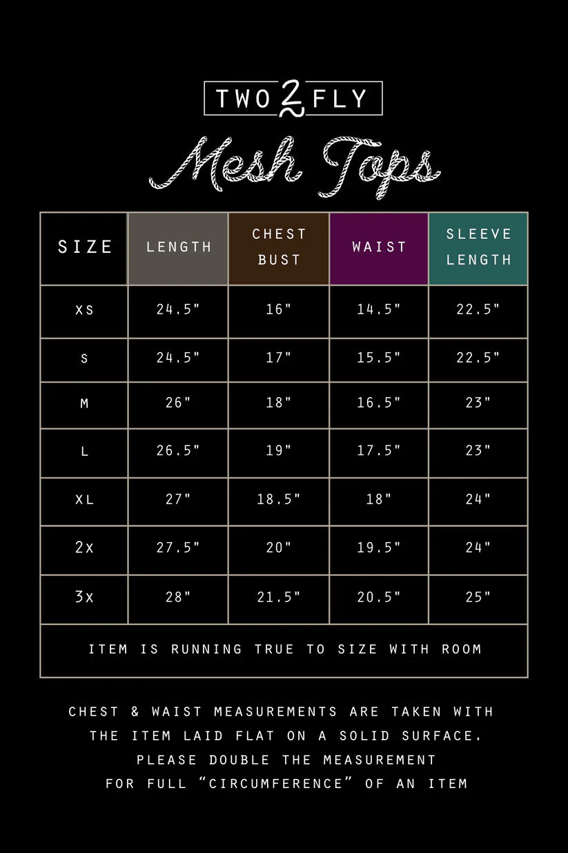 2 Fly Co. High Noon Long Sleeve Top