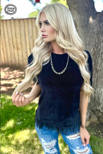 Sterling Kreek Rise and Shine Top Black