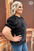 Sterling Kreek Rise and Shine Top Black
