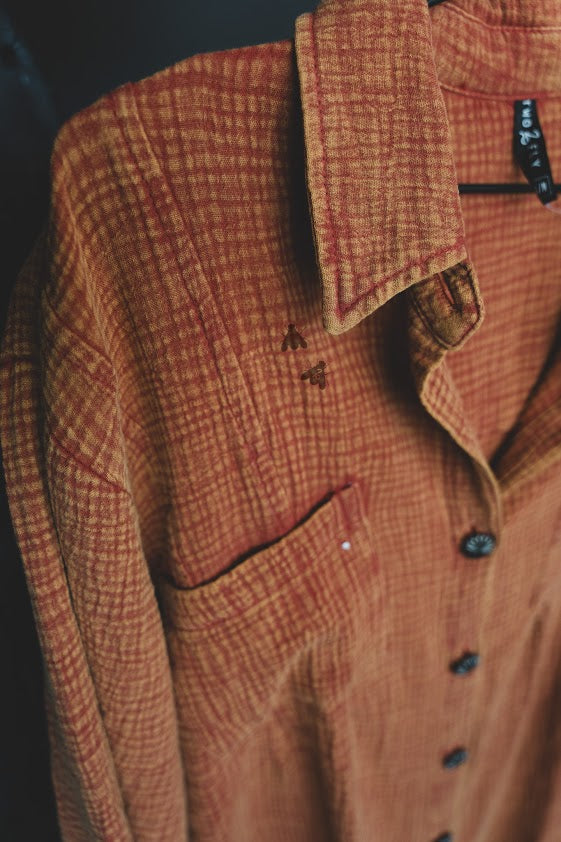 2 Fly Co Acres Button Up- Spice