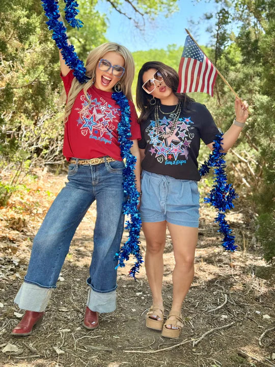 Texas True Threads Stars and Stripes Tee