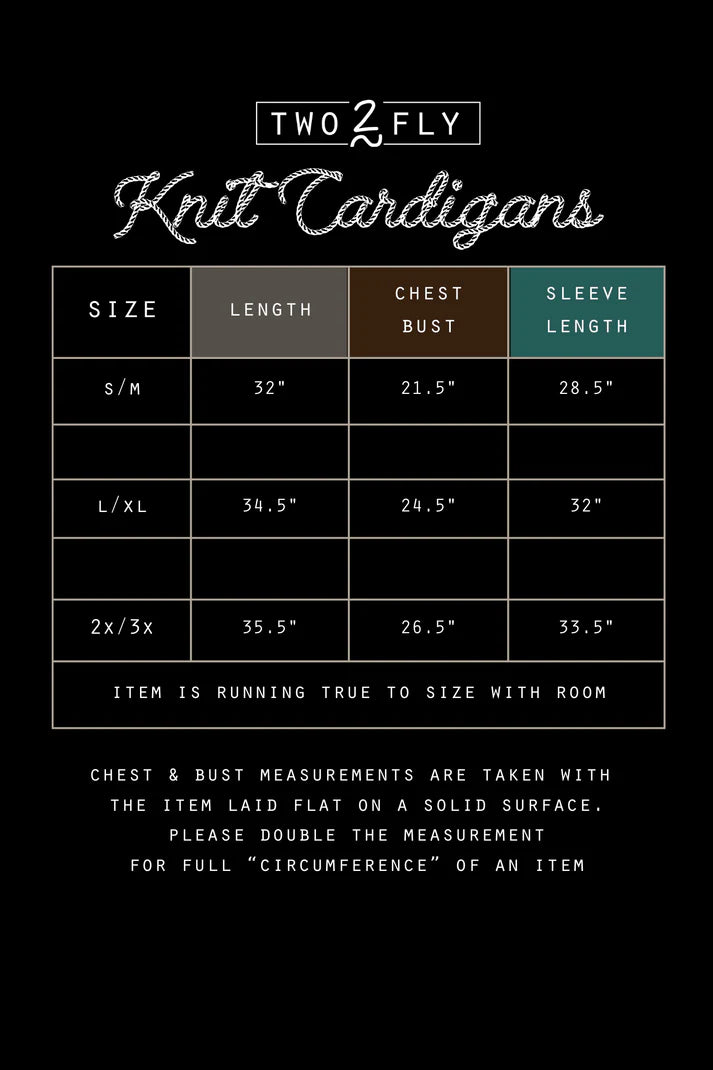 2 Fly Co. The Tacky Knit Cardigan