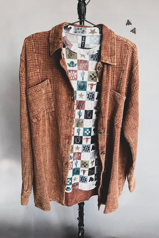 2 Fly Co. Western Mate Top