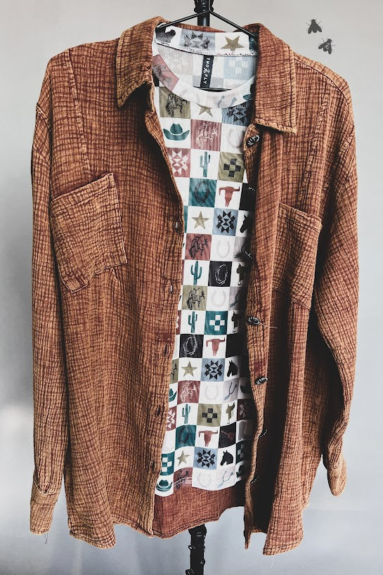 2 Fly Co. Western Mate Top