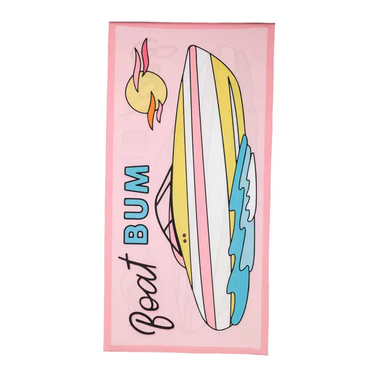 Boat Bum Quick Dry Beach Towel