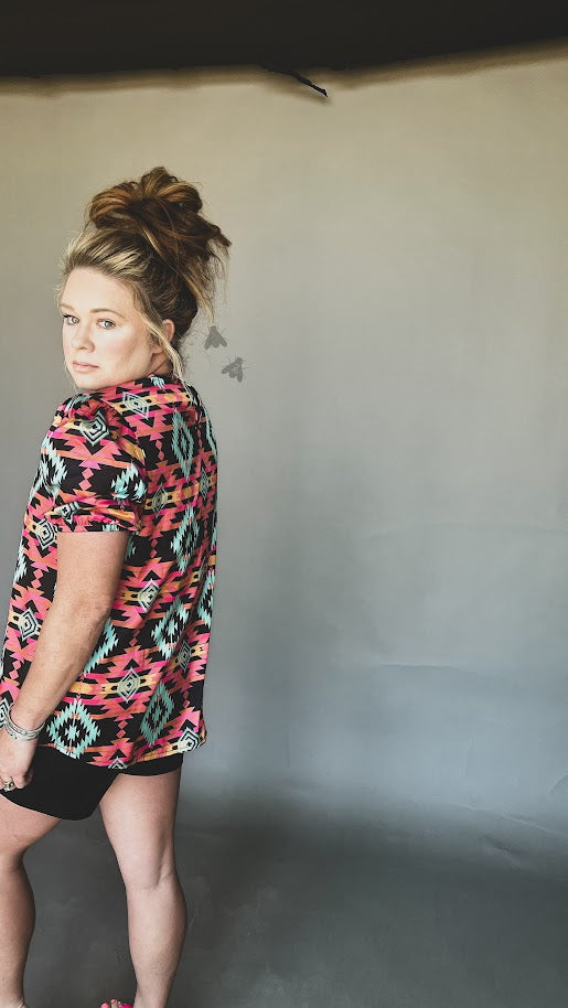 2 Fly Co. Bright Ranch Top