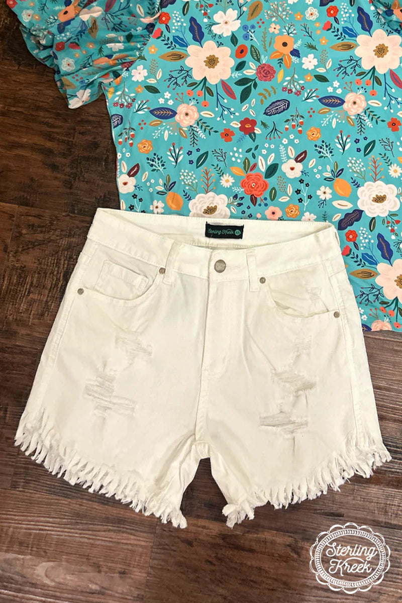 Sterling Kreek Forever in Denim Shorts
