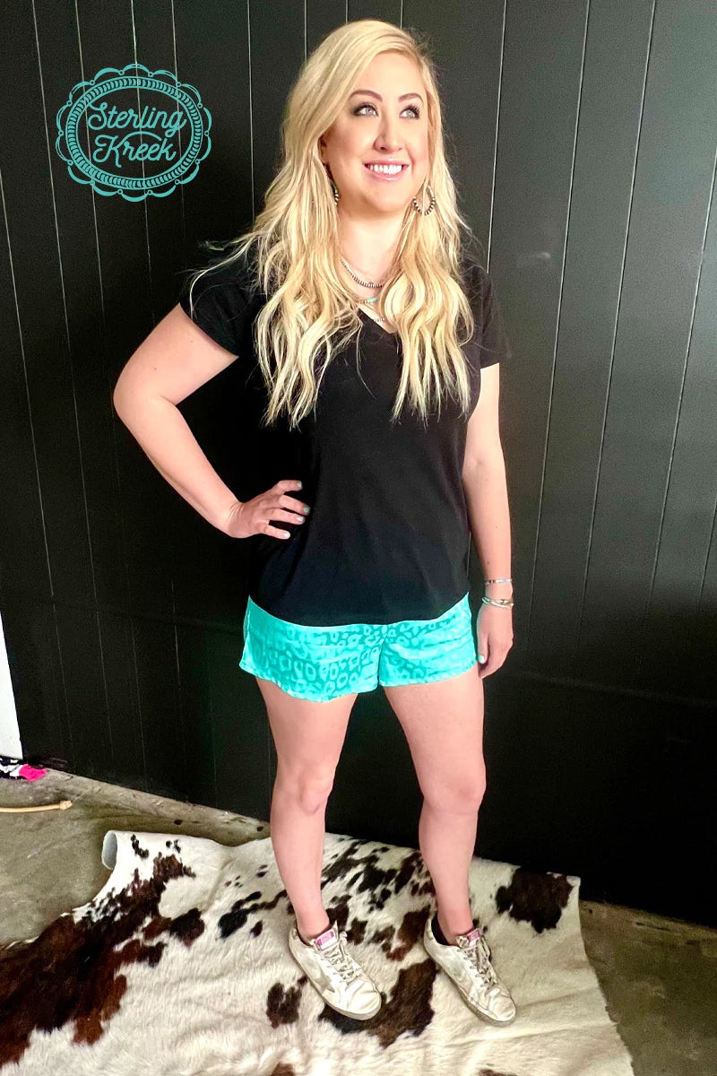 Sterling Kreek Color Me Turq Shorts