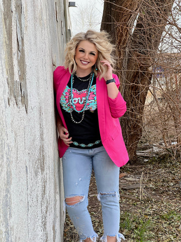 Callie Ann Stelter Love Heart Tee