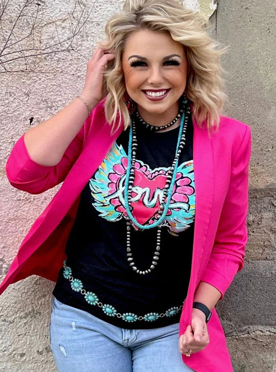 Callie Ann Stelter Love Heart Tee