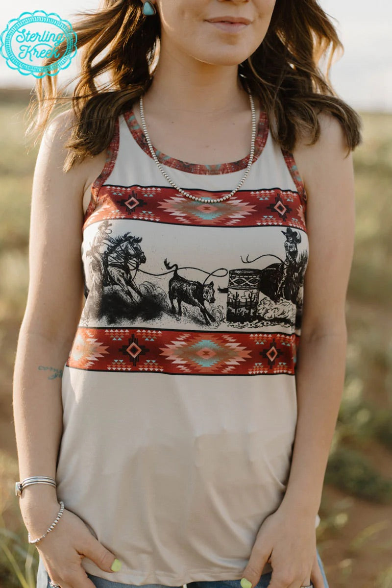 Sterling Kreek Rodeo Princess Tank