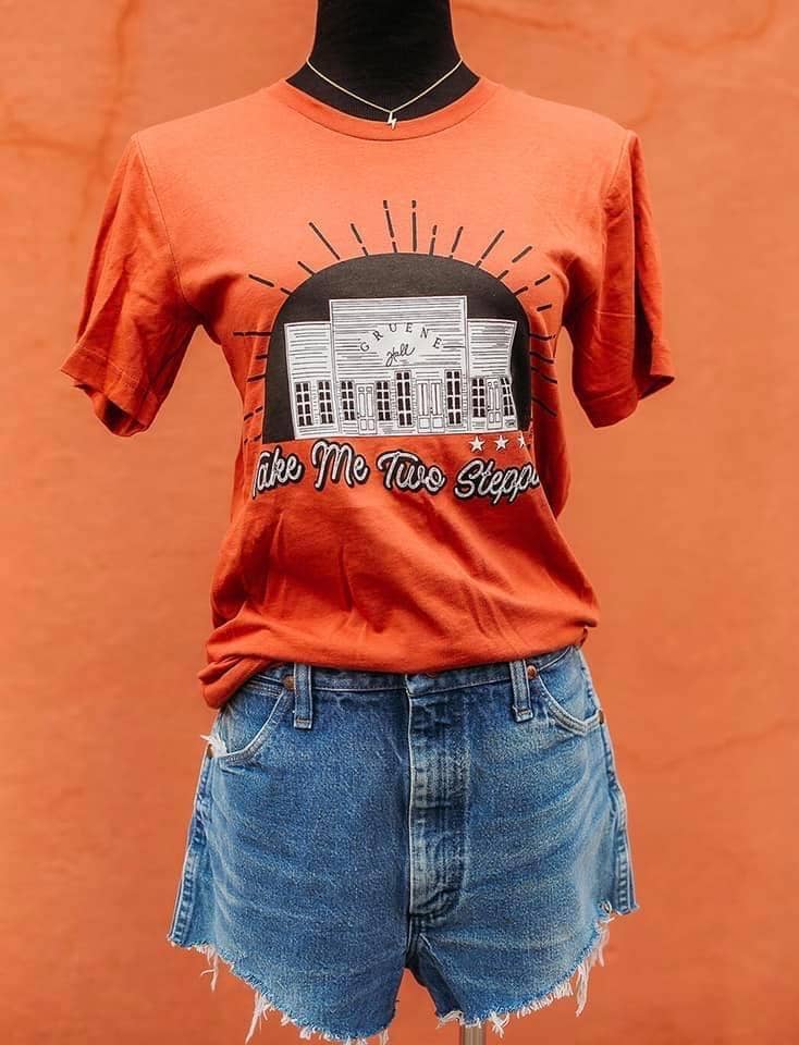 Take Me Two Steppin' Gruene Hall Graphic Tee | Unisex Fit