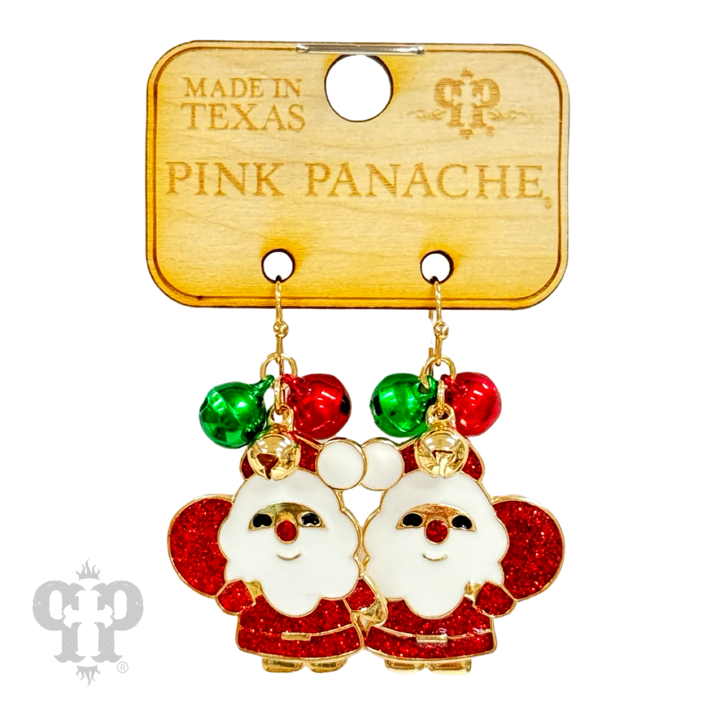 Santa charm earring : Gold