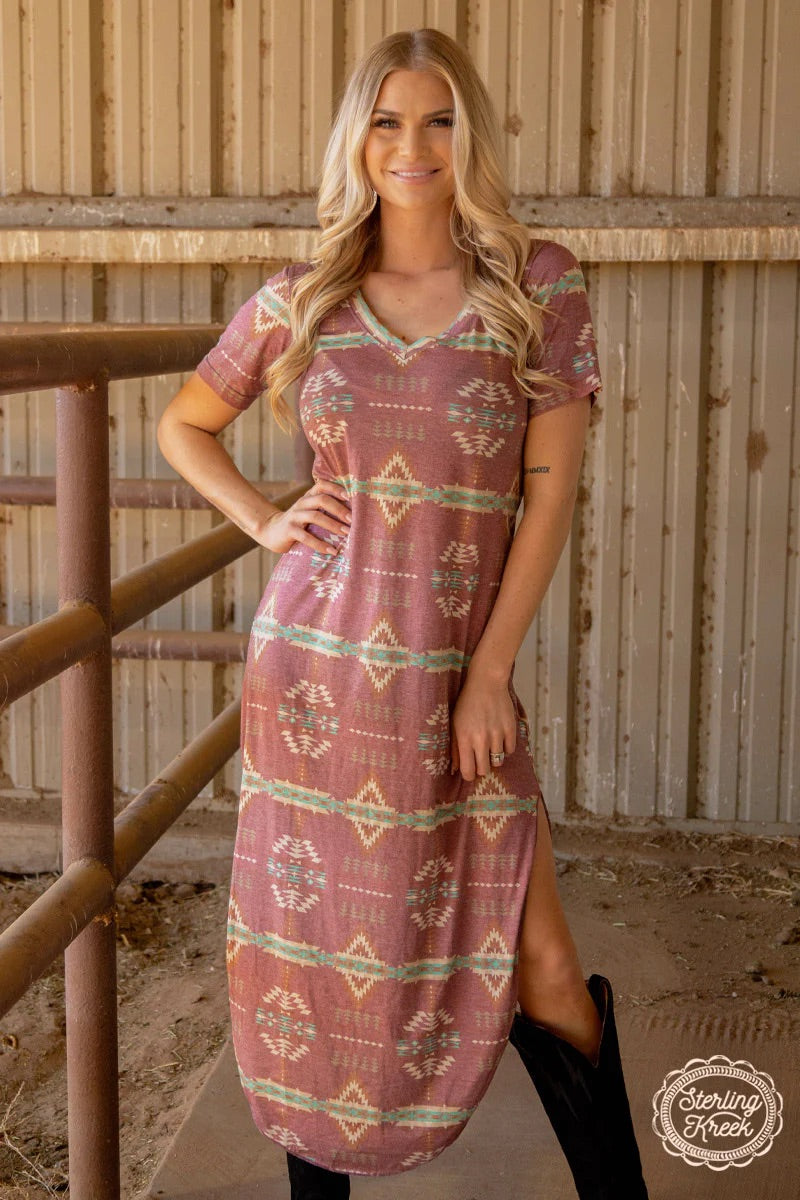 Sterling Kreek Red River Maxi Dress