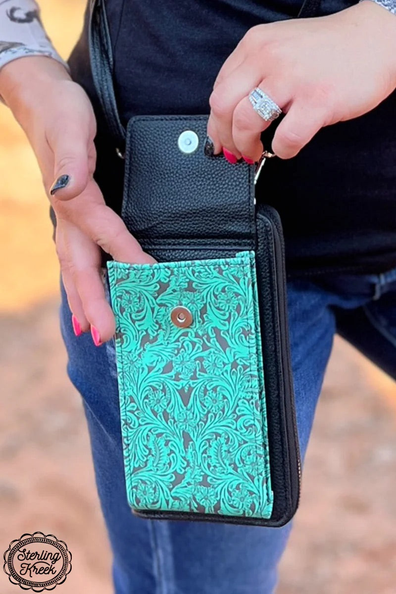 Sterling Kreek Tooled Up Phone Wallet Bag