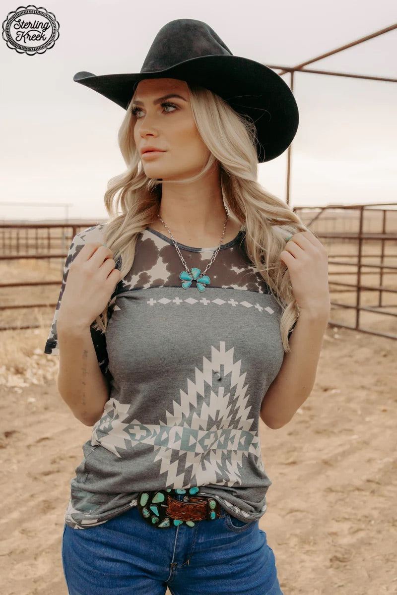 Sterling Kreek Cow Daze Top