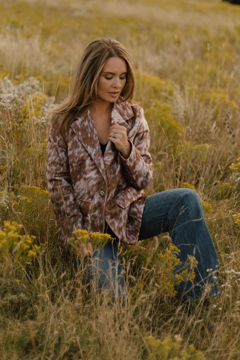 Sterling Kreek Cows Come Home Blazer