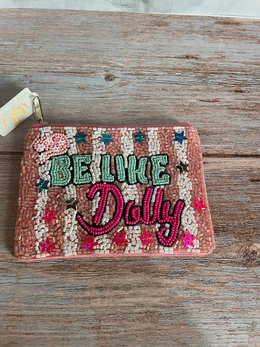 Viola Be Like Dolly Seed Bead Coin Purse