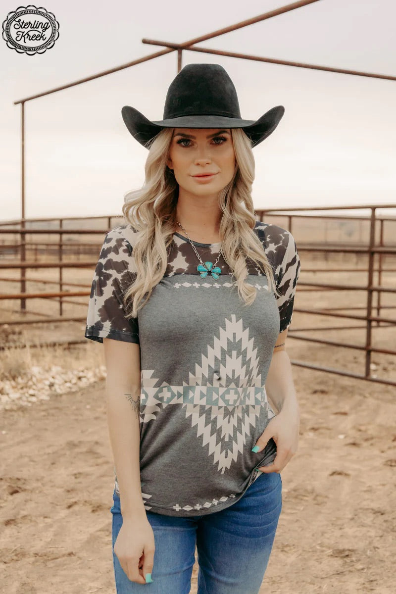 Sterling Kreek Cow Daze Top