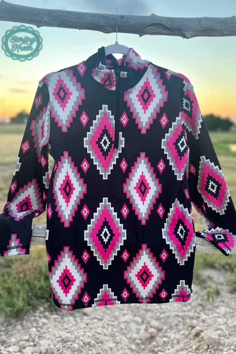 Sterling Kreek Pretty and Pink Pullover